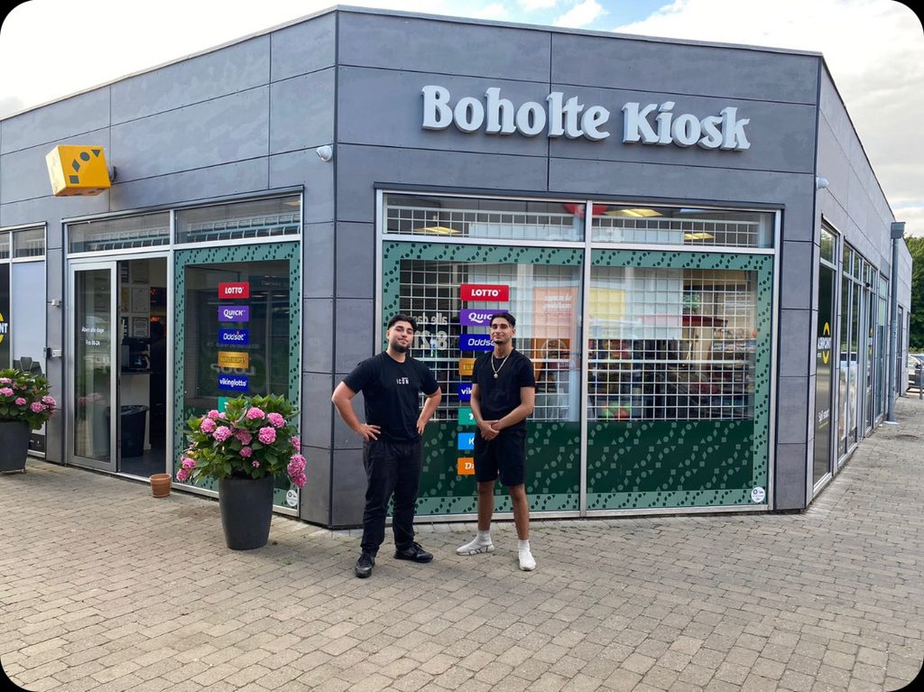 Mere plads på disken hos Boholte Kiosk